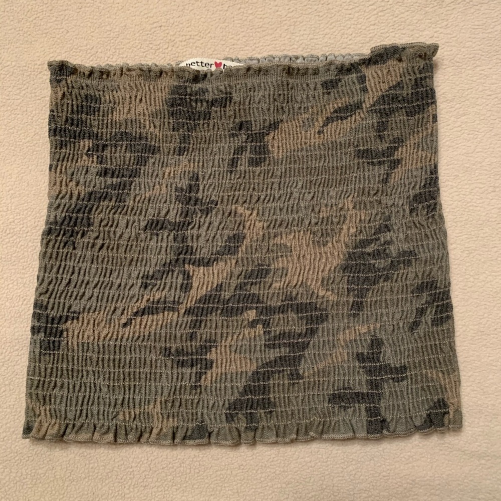 Camo Tube Top